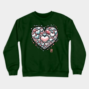 Heart for you - Valentine's Day - Heart shape - Vintage Crewneck Sweatshirt